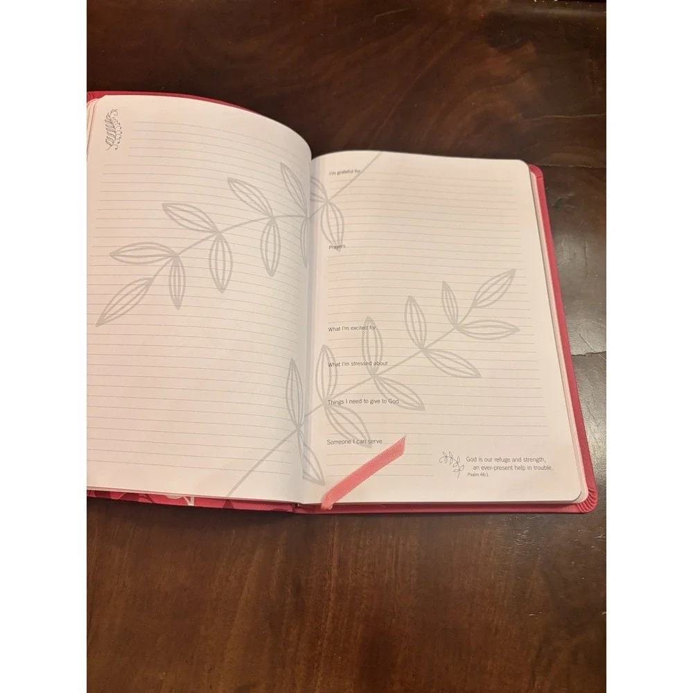Zondervan NIV Holy Bible w/‎ Fill my Heart with Joy Journal Notepad-Leathersoft